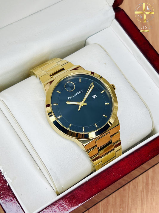 FULL GOLD TIMEPEICE PHILIPSY