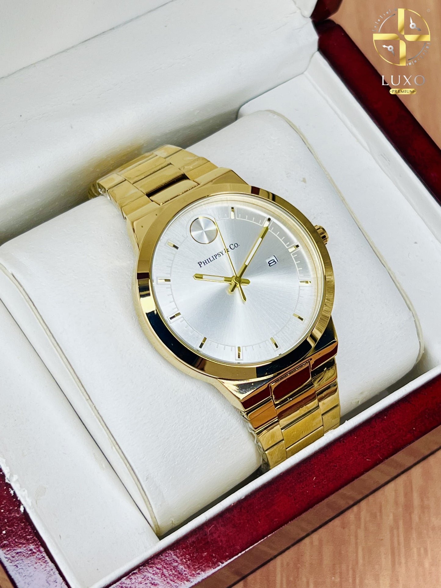 FULL GOLD TIMEPEICE PHILIPSY