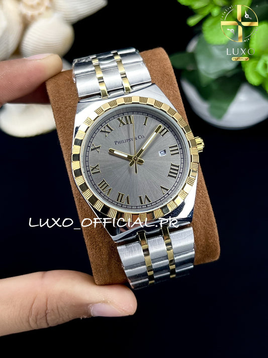 PHILIPSY GOLD TWO-TONE CHAIN