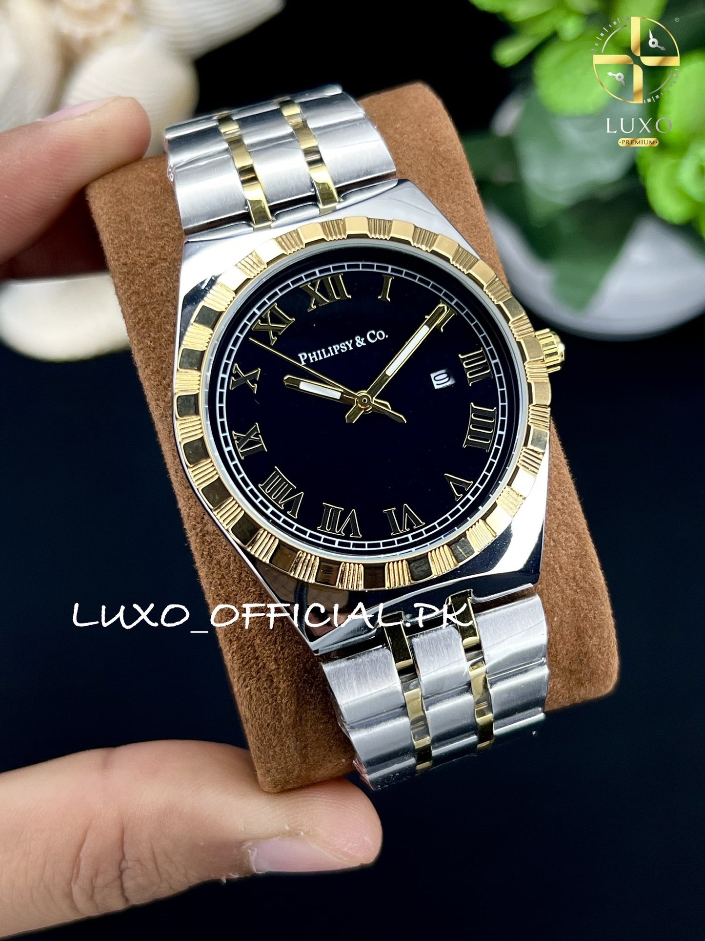 PHILIPSY GOLD TWO-TONE CHAIN