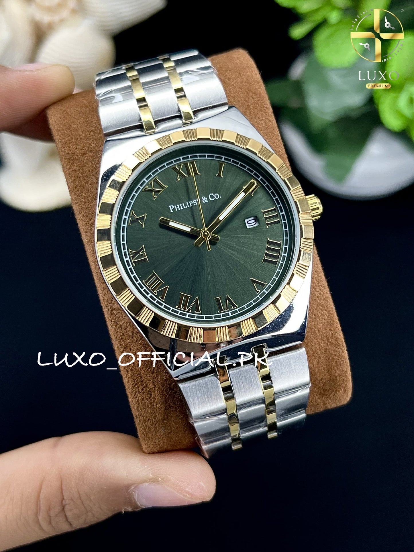 PHILIPSY GOLD TWO-TONE CHAIN