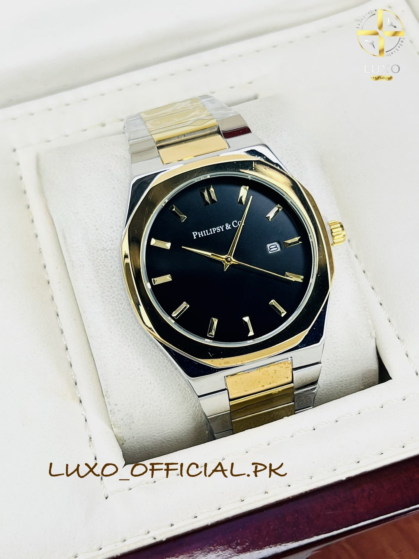 PHILIPSY GOLD TWO-TONE CHAIN